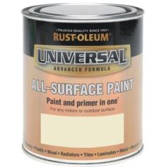 Rust-Oleum Universal All Surface Paint Real Almond Gloss 750ml