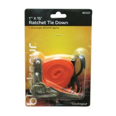 1” X 15’ Ratchet Tie Down