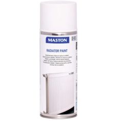 Maston Radiator Spray Paint White Satin - 400ml