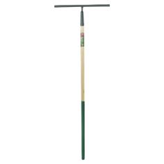 Ambassador Carbon Steel Garden Rake With Wooden Handle - 132cm