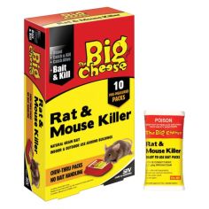 The Big Cheese Bait & Kill - 10 Pre Baited Packs