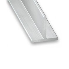 Raw Aluminium T-Bar Profile - 15mm x 15mm x 1m