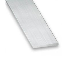 Raw Aluminium Flat Strip - 40mm x 2mm x 1m