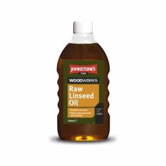 Johnstones Paint Raw Linseed Oil - 500ml