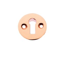 Primalite Rose Copper Victorian Open Escutcheon - 1.25"