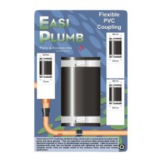 Easi Plumb Flexible PVC Coupling - 1 1/2"