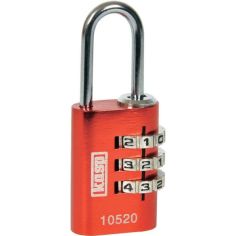 Padlock Kasp Red Combination - 20mm