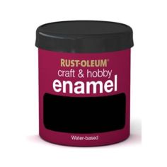 Rust-Oleum 75ml Craft Glossblack Enamel 