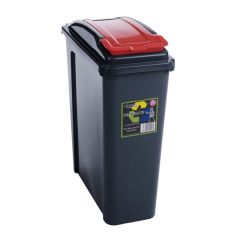 Wham Red 25L Recycling Bin