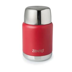 Zento Red Vacuum Food Flask - 600ml