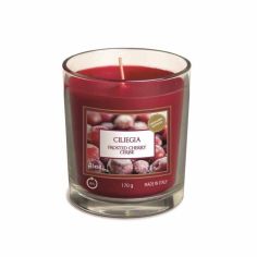 Aladino Medium Candle Jar Frosted Cherries