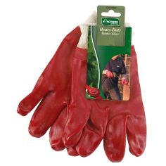 Kingfisher Heavy Duty Red Rubber Gloves