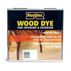 Rustins Wood Dye For Interior & Exterior - Red Mahogany 2.5L