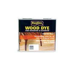 Rustins Wood Dye For Interior & Exterior - Dark Teak 2.5L