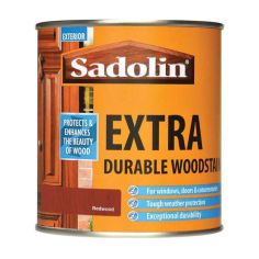 Sadolin Extra Durable Exterior Woodstain - Redwood 1L