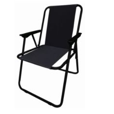 Redwood Black Folding Camp Chair  