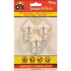 3 Removal Cup Hooks