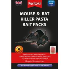 Rentokil Mouse & Rat Killer Pasta Bait 5