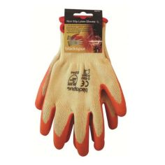 Non Slip Latex Gloves - Large