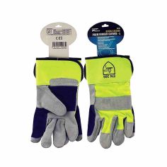 Pro User Double Leather Palm Rigger Gloves - L