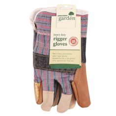 Heavy Duty Leather Rigger Gloves 