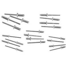 SupaTool 200pcs Assorted Rivets