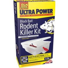 Big Cheese Ultra Power Block Bait Rodent Killer Kit