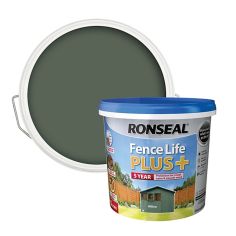 Ronseal Fence Life Plus Willow Matt Exterior Wood paint 5L
