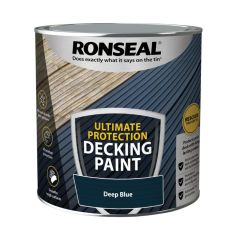 Ronseal Ultimate Protection Decking Paint Deep Blue 2.5L