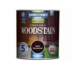 Johnstone's Indoor & Outdoor Woodstain - Dark Rosewood 2.5L