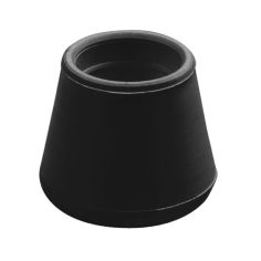 Round Black Ferrule 16mm - Pack of 4