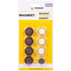 8PCE ROUND MAGNETS