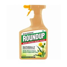 Round Up No Glyphosate Natural Weedkiller Spray - 1L