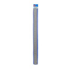 Hilka Dual mark Stainless Steel Rule - 600mm (24") 