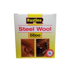 Rustins Steel Wool - 150g Grade 0000 - Finest