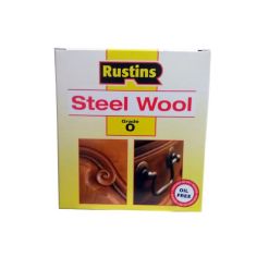 Rustins Steel Wool - 150g Grade 0 - Medium-Fine