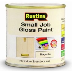 Rustins Quick Dry Small Job Gloss Paint - Magnolia 250ml