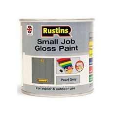 Rustins Quick Dry Small Job Gloss Paint - Pearl Grey 250ml