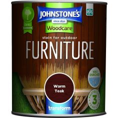 Johnstone's Outdoor Furniture Stain 750ml - Warm Teak
