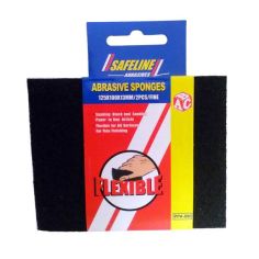 Safeline Flexible Abrasive Sponge - Fine - Pack of 2
