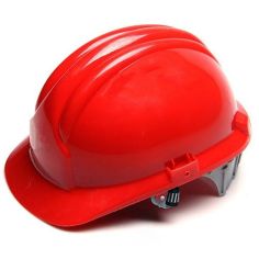 Red Safety Helmet