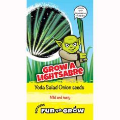 Fun To Grow Onion Seeds - Grow A Lightsabre (F1 Yoda) - Pack Of 150