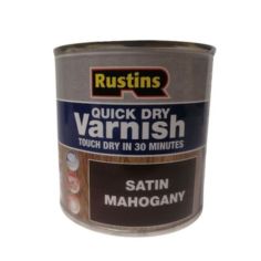 Quick Dry Varnish - Satin Mahogany 