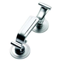 Doctors Door Knocker Satin Chrome - 6"  X 2"