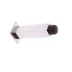 Primalite Satin Chrome Square Door Stop - 75mm