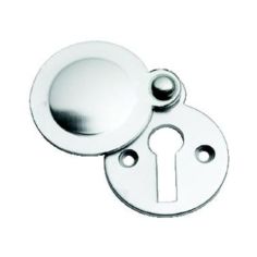 Satin Chrome Tudor Covered Escutcheon