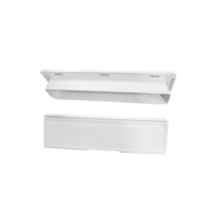 White Upvc 12 Letter Plate