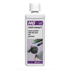 HG Stain Away - No 2 - Felt-Tip Pen, Grease, Oil, Shoe Polish - 50ml