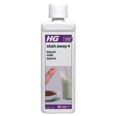 HG Stain Away - No 4 - Sauce & Gravy, Spices, Blood, Milk, Egg White - 50ml