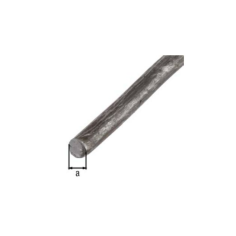 Steel Rod Raw - 8mm x 1m 